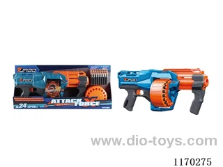 Manual soft bullet gun