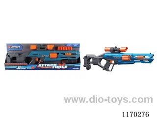 Manual soft bullet gun