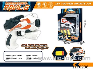 Manual soft bullet gun