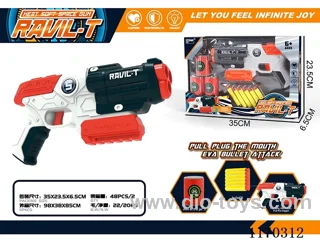 Manual soft bullet gun