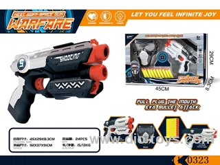 Manual soft bullet gun 2 colors