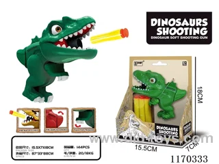 dinosaur soft bullet gun