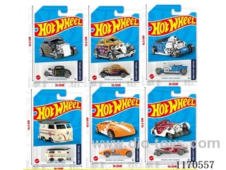 1:64 free wheel car 6 mixed pack