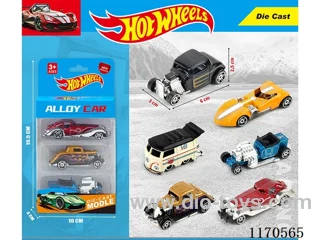 1:64 free wheel car 3 Random mix