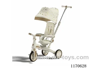 Children's four-in-one three-wheeled scooter