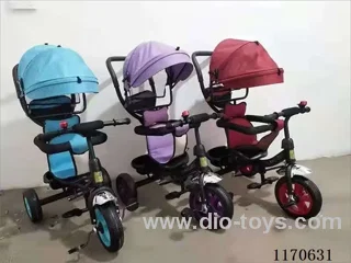 Children's four-in-one baby-skate stroller