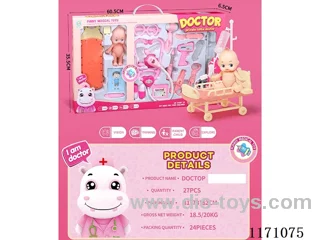 doctor set 24PCS included battery