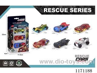 Alloy Scooter Justice League 6 Assorted {3pcs/box}