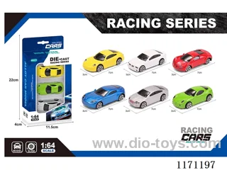 Alloy taxiing simulation car 6 mixed (3 / box)