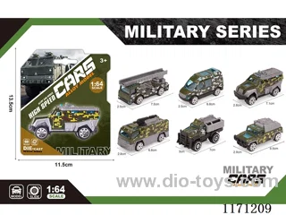 Alloy Scooter Military Vehicle6Mixed