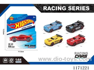 Alloy Scooter Simulation Cars 6 Mixed Pack