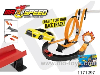 Ejector Car w/ 2 Alloy Cars