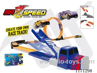 Ejector Car with 2 Pull Back Cars