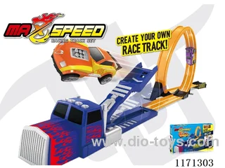 Pull Back Railcar w/ 1 Pull Back Car