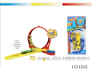 Hand Hammer Bouncy Railcar with 2 F1s