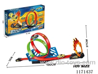 pull back railcar set