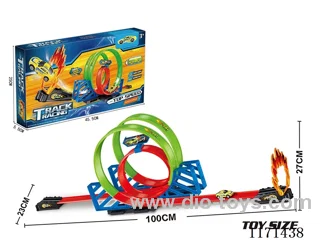 pull back railcar set