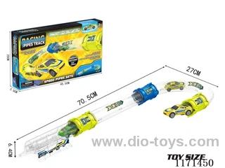 Pipe Pull Back Railcar Set