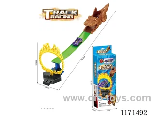 Dinosaur Ejector Track Car Set