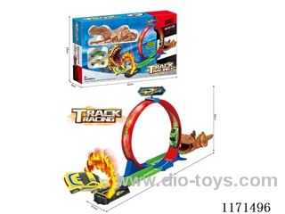 Dinosaur Catapult Railcar Set