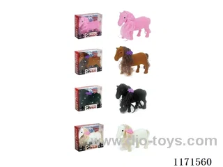 Cute Flocked Pony