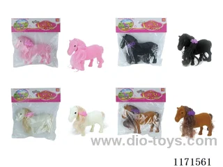 Cute Flocked Pony