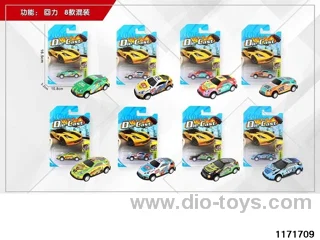 1:64 Alloy pull back car