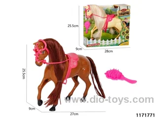 simulated horse