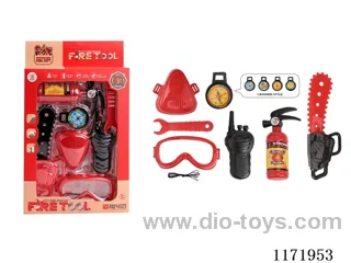 Fire fighting tool set