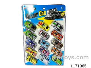 Pull-back alloy car randomly 15 do not repeat