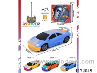 1:24 4ch rc car included battery