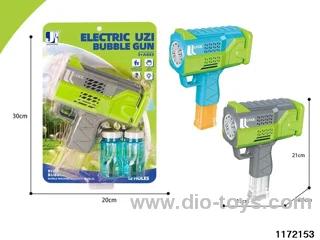 Electric Lighted Bubble Gun
