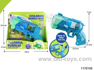 Electric Lighted Bubble Gun