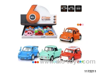 1：38 Alloy pull back car