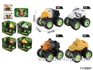 4WD animal-drawn vehicle