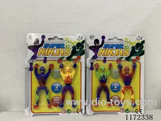 Colorful People Wall Climbing Ninja 2PCS