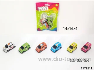 Alloy pull back car Set