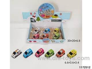 Alloy pull back car Set