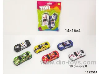 Alloy pull back car Set
