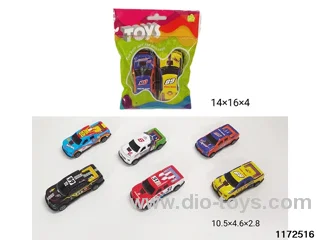 Alloy pull back car Set