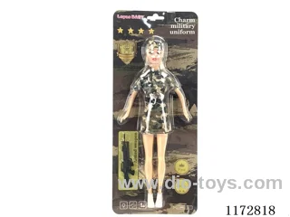 Barbie 11” Solid Soldier Doll Series