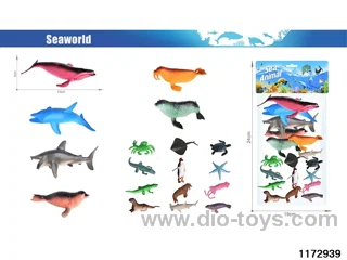 Marine Animal Set（18pcs）
