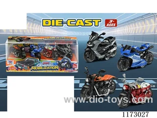 1:32 pull back alloy car 4PCS