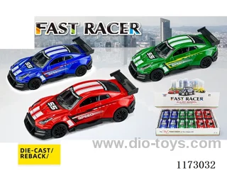 1:36 pull back alloy car 12PCS