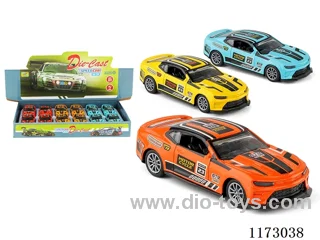 1:36 pull back alloy car 12PCS