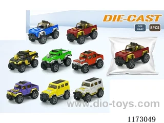 1:64 pull back alloy car 1PCS
