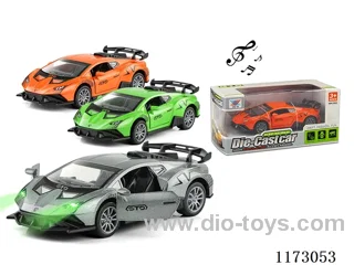 1:32 pull back alloy car 1PCS W L/M