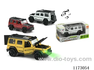 1:32 pull back alloy car 1PCS W L/M (openable door)