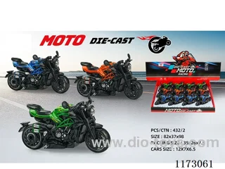 1:14 pull back alloy car 12PCS