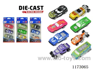 1:64 free wheel alloy car 3PCS
